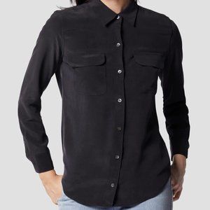 Slate Gray Equipment Blouse